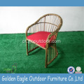 Mobiliário de jardim -Aluminium Wicker Chair royal style